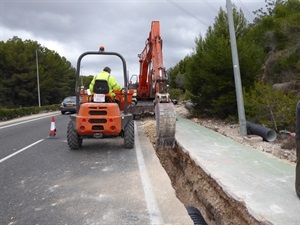 Estas obras estarán finalizadas a mediados de febrero