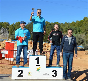 Podium en categoría de clásicas de este trial autonómico