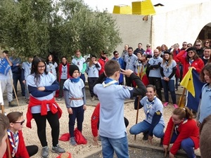 En este acto se realizaron diferentes actos de promesas