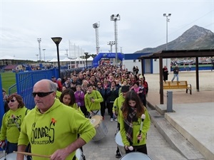 Salida de la IX Marcha contra el Cáncer de La Nucía