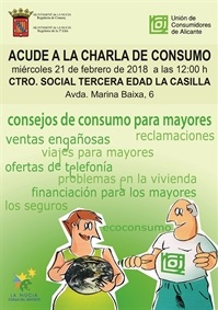 La Nucia Cartel Conf Consumo Casilla 2018