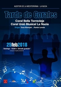 La Nucia Cartel Aud Tarde Corales 2018