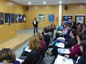 Ponencia sobre Igualdad dentro del encuentro Optimiza