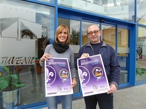 Vicent Devesa, coordinador Grup Scout La Nucía y Mª Jesús Jumilla, concejala de Juventud de La Nucía