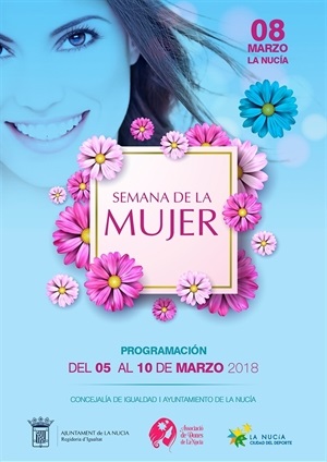 Cartel de la Semana la Mujer 2018