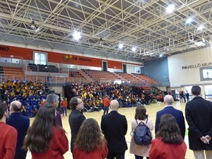 La entrega de medallas se celebró en el Pabellón Camilo Cano