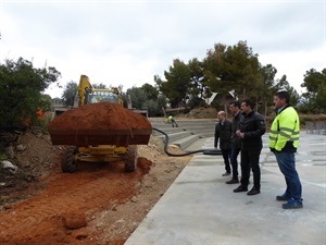 Estas obras de urbanización exterior del Albergue finalizarán este mes de marzo