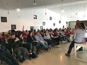 Este curso también utilizó la Sala Polivalente del CEM Captivador