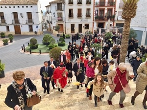 Entrada a la Iglesia por la escalinata