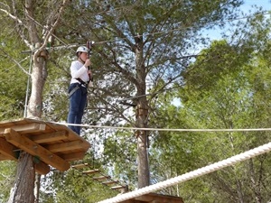 Los alumnos han realizado los circuitos de multiaventura