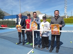 Presentación esta mañana del Campus de Tenis de la Academia David Ferrer en La Nucía