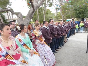 Los alcalde de Altea, l'Alfàs del Pi y La Nucía en la misa de Sant Vicent Ferrer