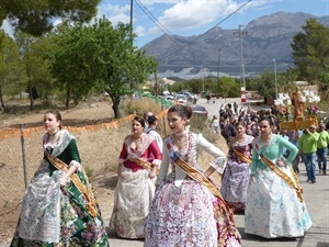 La romería de Sant Vicent esta mañana