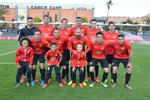 Alineación del C.F. La Nucía ante el Villarreal C