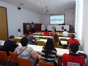 El Taller se desarrolló ayer por la tarde en la Seu Universitària