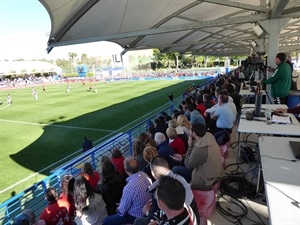 El encuentro fue retransmitido en directo por TV Castellón