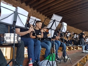 15 músicos participaron en esta histórica tarde en la plaza de Toros de Alicante