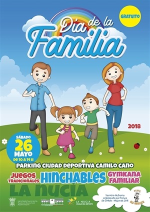 Cartel del Día de la Familia de La Nucía