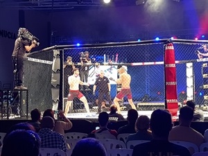 Era la primera vez que ese canal tv retransmitía MMA en directo