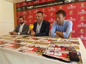 Sergio Villalba, concejal de Deportes, en la presentación del evento