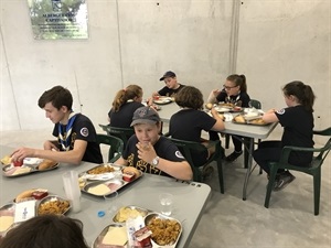 Comedor del Albergue del CEM Captivador