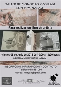 La Nucia Aud Cartel Taller Monotipo 2018