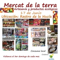 Cartel Mercat de la Terra junio 2018