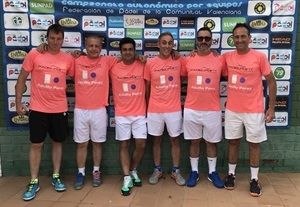 Padelpoint "B" logró la tercera plaza en 2ª Categoría de Veteranos