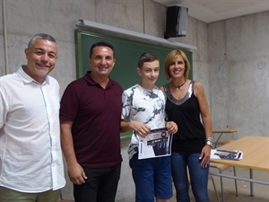 Samuel Díaz, segundo premio en 2º ESO