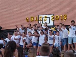 Coreografía de los alumnos de 6ºC del Colegio Sant Rafel