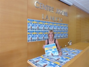 María Jesús Jumilla, concejala de Juventud, durante la presentación de los Cursos de Verano