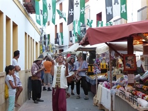 Gran Ambiente en el Mercado Medieval