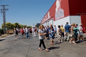 Visita a la Cooperativa del champiñón