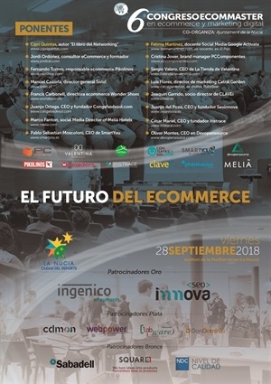 Cartel Congreso EcommasterLaNucia