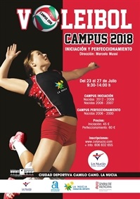 La Nucia Cartel Campus voley Femenino 2018