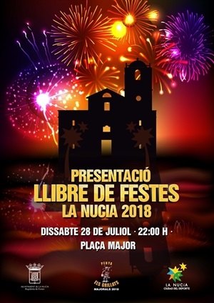 Cartel de la Presentación del Libro de Fiestas