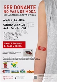 La Nucia cartel Sangre agosto 1 2018