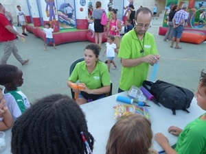 El festival contó con merienda, hinchables y pintacaras