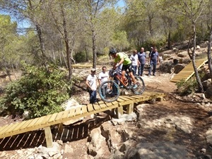 Se instalarán un total de 300 metros de pasarelas de madera