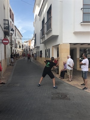 La gran final levantó una gran expectación el pasado sábado en el carrer Enmig