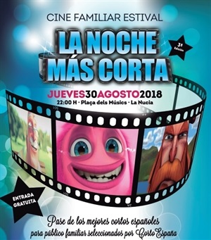 Cartel de La Noche más corta