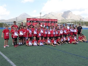 95 participantes internacionales en el XI  Campus C.F. La Nucía