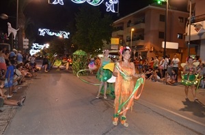 La Cabalgata se desarrolla por las principales calles de La Nucía