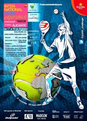 Cartel del International Padel Experience 2018