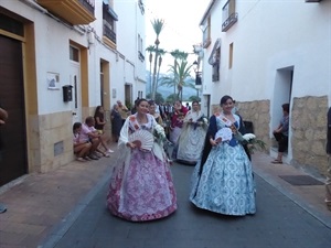 El recorrido de la ofrenda de flores es el más largo de todos los actos de #LaNuciaEnFestes 2018