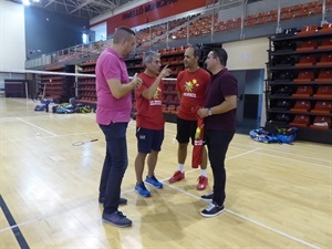 Durante estos días, Giovanni Esposito, Secretario General de la Federación Italiana de Bádminton ha participado del Campus