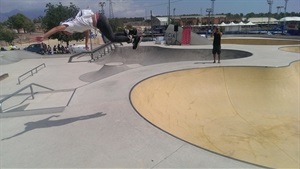 La prueba se desarrolló en el Skatepark de la Ciutat Esporiva Camilo Cano