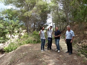 Esta senda unirá el CEM Captivador con la entrada a la Red de Senderos y la balsa de la Finca Sant Pere