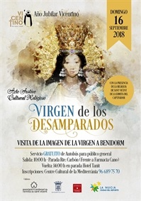 La Nucia Cartel Virgen Desamparados 2018