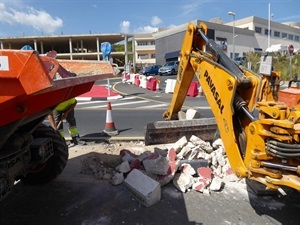 Las obras comenzaron la pasada semana